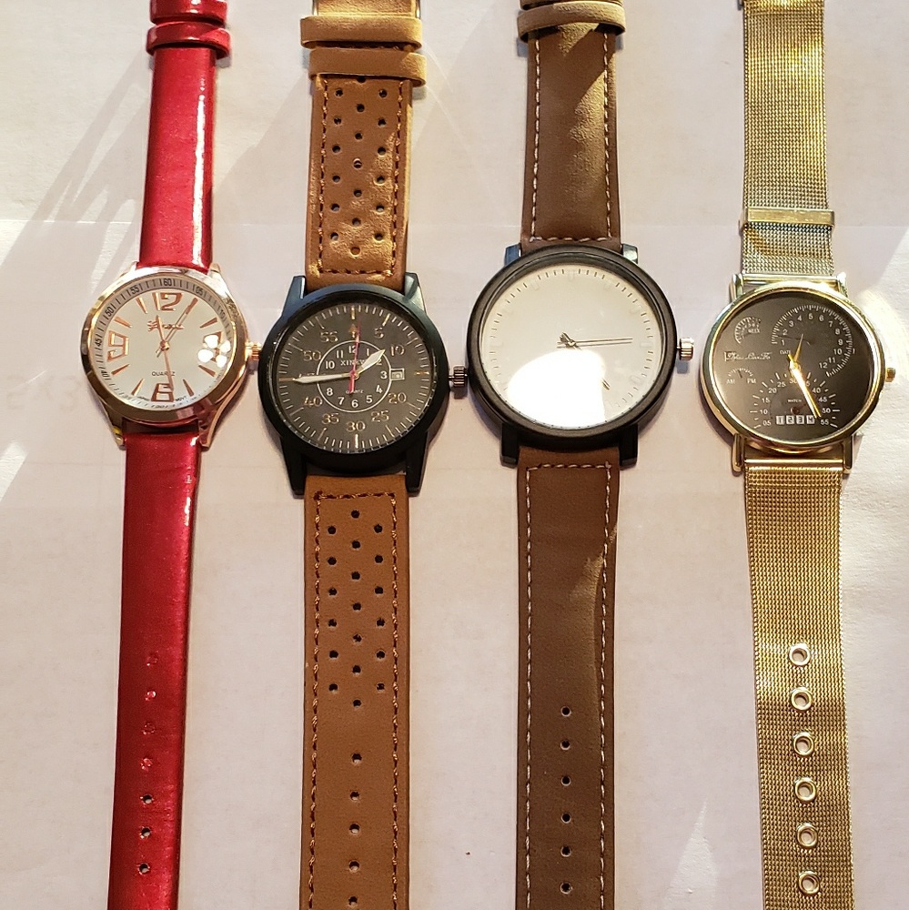 4 new watches